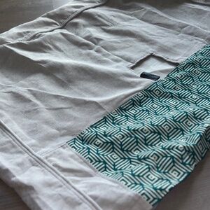 LoveSac | Sactional Standard Side | Sky Grey Corded Velvet